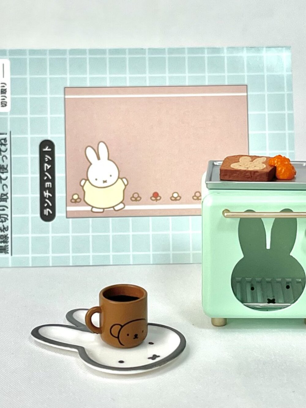 Re-ment 2025 Miffy Natural Kitchen: Toaster Set Box #8 - Picture 6 of 9
